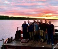 Рыбалка на Северной Сосьве, трофейная щука,  рыболовная база Кормилец 2020 год